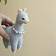 Llama (alpaca) made of wool. Felted Toy. TouchMe. My Livemaster. Фото №6