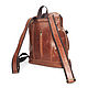  Brown Canyon Leather Backpack Mod. R. 35-602. Backpacks. Natalia Kalinovskaya. My Livemaster. Фото №5