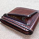 Leather wallet with a compartment for bills. Wallets. aleksei32067. My Livemaster. Фото №5