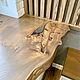 Order Working table with a table top made of elm slabs (project d. Osinovka). uloft. Livemaster. . Tables Фото №3