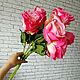 Роскошный букет крупных роз, 57 см, 7 голов. Цветы. РОСКОШНЫЕ ЦВЕТОЧКИ. Интернет-магазин Ярмарка Мастеров.  Фото №2
