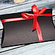 Коробочка пирожок с ленточкой, Подарочная упаковка, Москва,  Фото №1