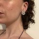 Винтаж:  Клипсы Trifari 1040-е. Серьги винтажные. Oldiegoldies. Ярмарка Мастеров.  Фото №5