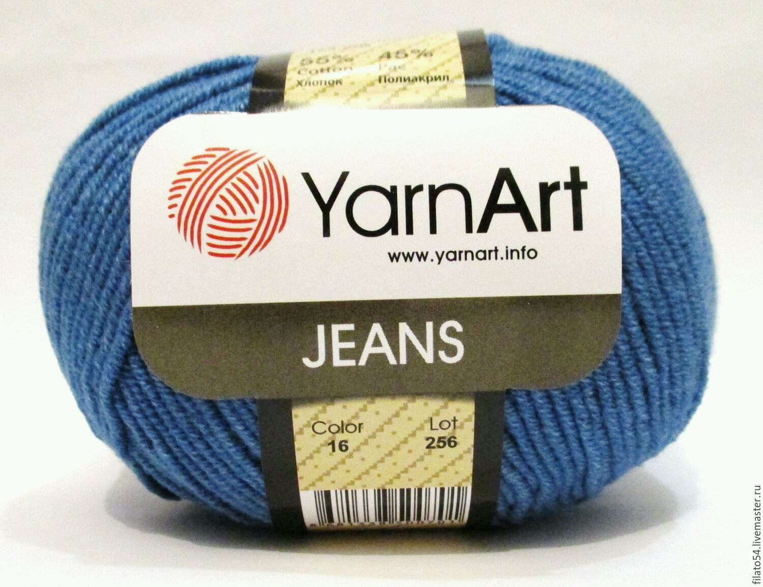 Карта цветов yarnart jeans