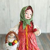 Текстильная интерьерная  кукла "Неженка"