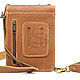 Leather bag for documents 'Badge'-1' brown. Classic Bag. Russian leather Guild. Online shopping on My Livemaster.  Фото №2