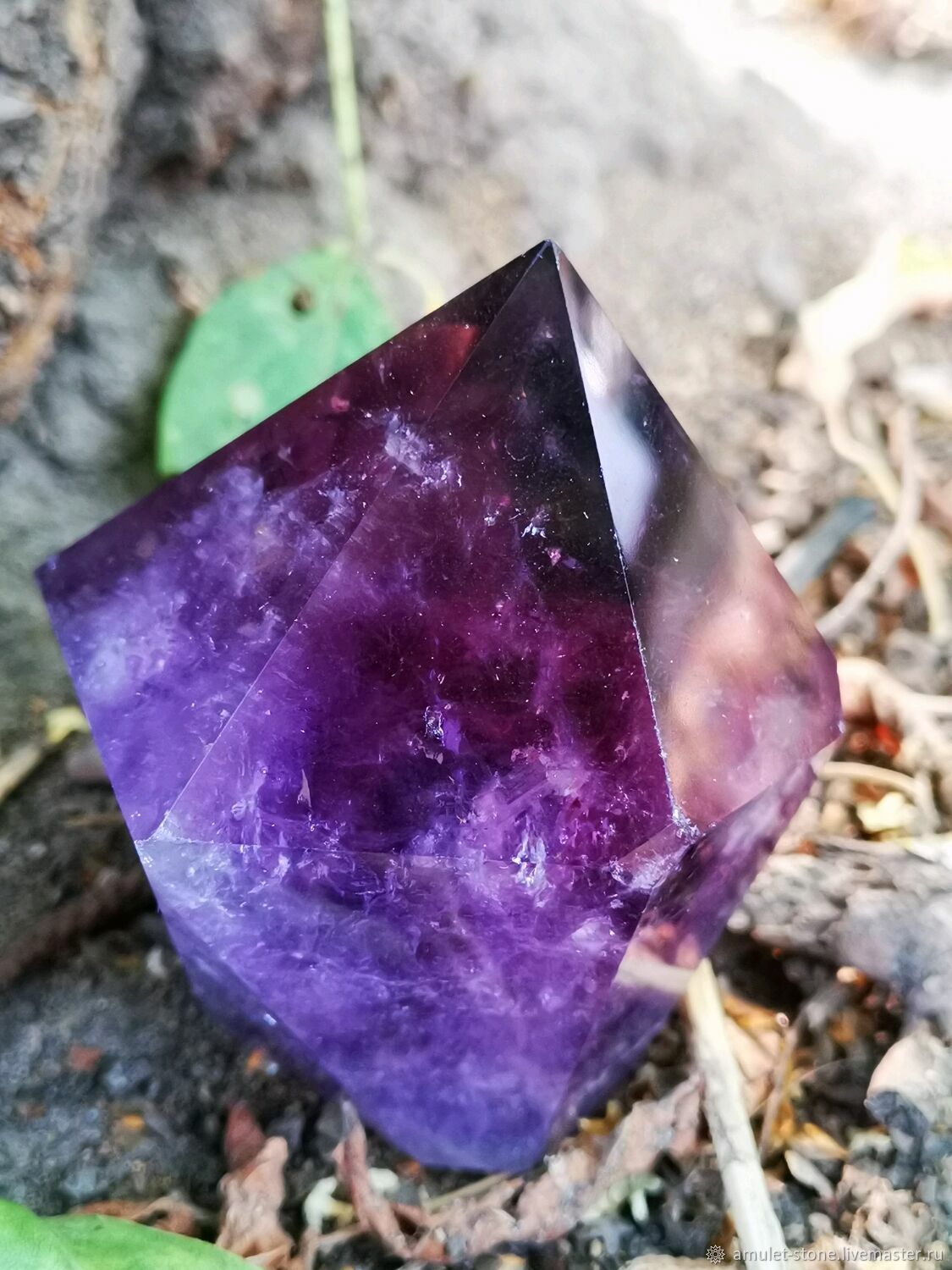 Кристалл: аметист Идеальный, натуральные камни на заказ в интернет ...