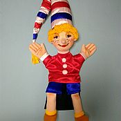 Куклы и игрушки handmade. Livemaster - original item Pinocchio. Glove puppets. Handmade.