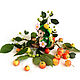 Juguetes hechos a mano. El manzano! Colección ' erizos de Flores!', Amigurumi dolls and toys, Novosibirsk,  Фото №1