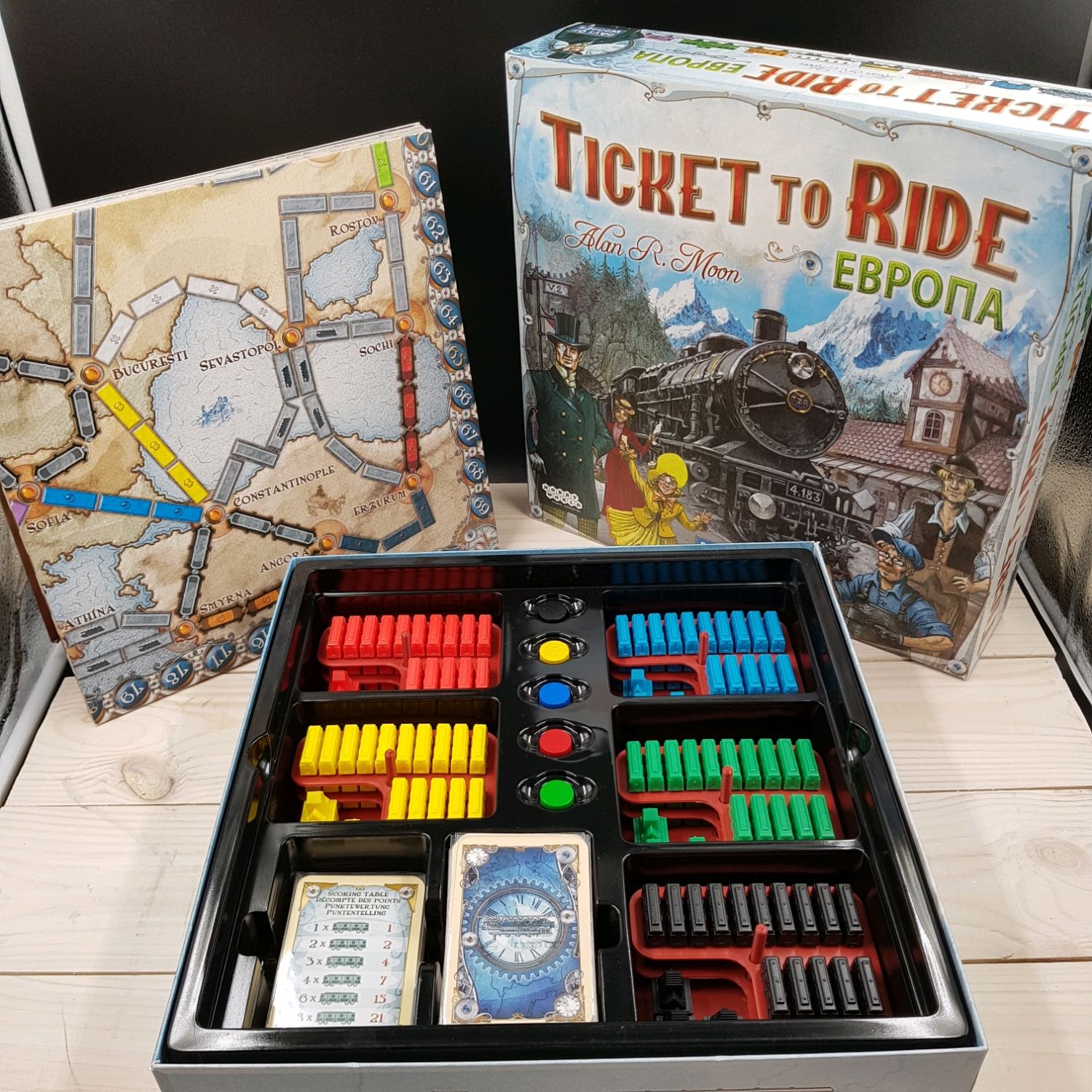 Набор органайзеров для вагонов для Ticket to Ride Европа в  интернет-магазине на Ярмарке Мастеров | Настольные игры, Санкт-Петербург -  доставка по России. Товар продан.