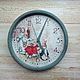 'Rabbits Beatrix Potter', wall clock for children's, vintage. Watch. botanica-m. My Livemaster. Фото №5