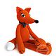 Fox (Fox) 50 cm Knitted Toy, Stuffed Toys, Volgograd,  Фото №1