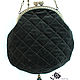 Amalia handbag made of vintage velvet. Classic Bag. Шерстяночка Елена Коноплёва. My Livemaster. Фото №4