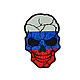 Patch on clothing Russian flag Skull chevron, patch. Patches. shevronarmy. Online shopping on My Livemaster.  Фото №2