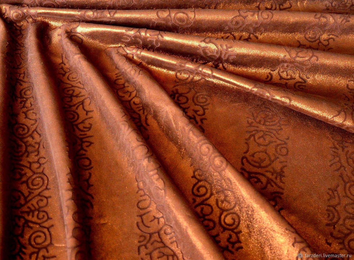 Genuine Leather Bronze Curl 0,8 mm, Leather, Ankara,  Фото №1