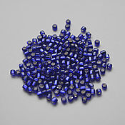 Материалы для творчества handmade. Livemaster - original item Vintage French beads color Cobalt, 9/0. Handmade.