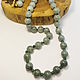 60 cm Beads 'Saxifrage' (gray-green quartz). Beads2. Selberiya shop. My Livemaster. Фото №6