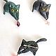 Brooch 'Playing Cat'. Brooches. ETNOMIR (ethnomir). My Livemaster. Фото №6