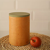 Для дома и интерьера handmade. Livemaster - original item Storage jar with lid 
