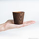 Set of textured wooden glasses made of pine 6 pcs. R16. Shot Glasses. ART OF SIBERIA. My Livemaster. Фото №6