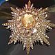 Brooch 'Order of the First Star' Joan Rivers (Joan Rivers), Vintage brooches, Moscow,  Фото №1