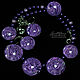 Order Magic Purple Jewelry Set (374) Designer Jewelry. Svetlana Parenkova (parenkova). Livemaster. . Jewelry Sets Фото №3