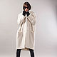 Oversize Coat/ Asymmetrical Coat/Wool cashmere Coat/ F1731, Coats, Sofia,  Фото №1