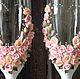 Shabby Chic, Wedding Toasting Glasses, Rustic Toasting Flutes,Roses. Wedding glasses. DecorEvgenia (decor-evgenia). Online shopping on My Livemaster.  Фото №2