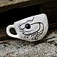 A mug with a Shrimp pattern or any other drawing of a Mug with a painting, Mugs and cups, Saratov,  Фото №1