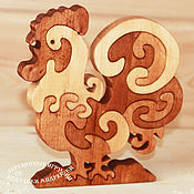 Куклы и игрушки handmade. Livemaster - original item Souvenirs and gifts from wood. Puzzles 