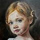 Портрет маленькой девочки маслом, Картины, Москва,  Фото №1