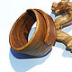 Order Bracelet made of wood 'Walking the sea' (oak). OakForest Wooden Jewelry. Livemaster. . Hard bracelet Фото №3