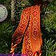Alatyr yellow-red belt with curly border, Belts and ribbons, Chrysostom,  Фото №1