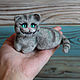Заказать Чеширский кот из Алисы игрушка карманная. ToysMari (handmademari). Ярмарка Мастеров. . Мягкие игрушки Фото №3