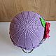Cap-hat for girl "Chrysanthemum". Caps. ANUSHKA. My Livemaster. Фото №4
