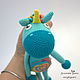 Order Toy Rodent Rattle for kids Unicorn Zlata. Very big ears (verybigears). Livemaster. . Photo Shoot Accessories Фото №3