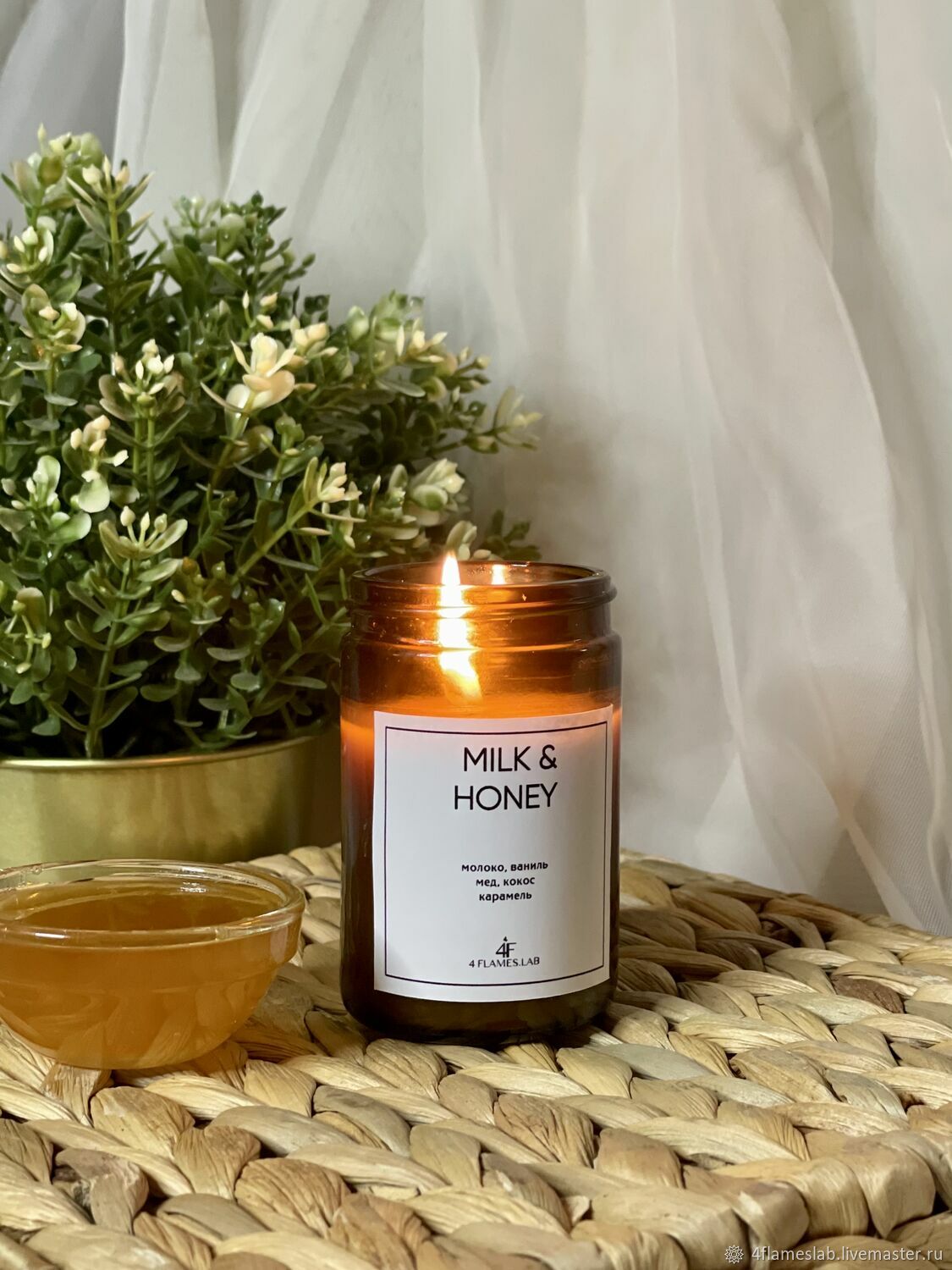 Свеча в баночке с крышкой 100 мл в интернет-магазине на Ярмарке ...