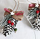 Christmas toys-cones MAGIC WINTER, Christmas decorations, Moscow,  Фото №1