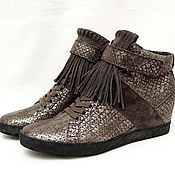Винтаж: В стиле Missoni роскошные итальянские туфли дерби, made in ITALY, люкс