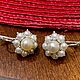 Order Earrings in sterling silver with pearls. Kubachi. M_yuvelir. Livemaster. . Earrings Фото №3
