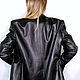 jackets: Leather jacket. Suit Jackets. Modistka Ket - Lollypie. Ярмарка Мастеров.  Фото №6