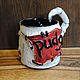 Order Circle 'Pudge' In Dota 2. author's ceramics. Livemaster. . Mugs and cups Фото №3