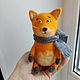 Dreamy Ginger(fox cub). Felted Toy. lilu. Online shopping on My Livemaster.  Фото №2