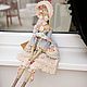 Заказать Кукла тильда ручной работы БАРЫШНЯ В ГОЛУБОМ. Muller's dolls. Ярмарка Мастеров. . Куклы Тильда Фото №3