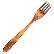 Посуда handmade. Livemaster - original item Fork made of Siberian Cedar wood. V2. Handmade.
