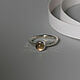 Кольцо серебряное с раухтопазом, размер 16. Кольца. arc jewels (veraveva). Ярмарка Мастеров.  Фото №4