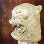 Украшения handmade. Livemaster - original item Canes: Staff Bear. Handmade.