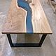 Table river. Tables. Mitkin_workshop. My Livemaster. Фото №5