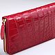 Клатч из натуральной кожи крокодила IMA0081H45. Клатчи. CrocShop товары из экзотической кожи. Ярмарка Мастеров.  Фото №10
