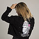 Джинсовая куртка с рисунком Гера Гербера, Куртки, Санкт-Петербург,  Фото №1